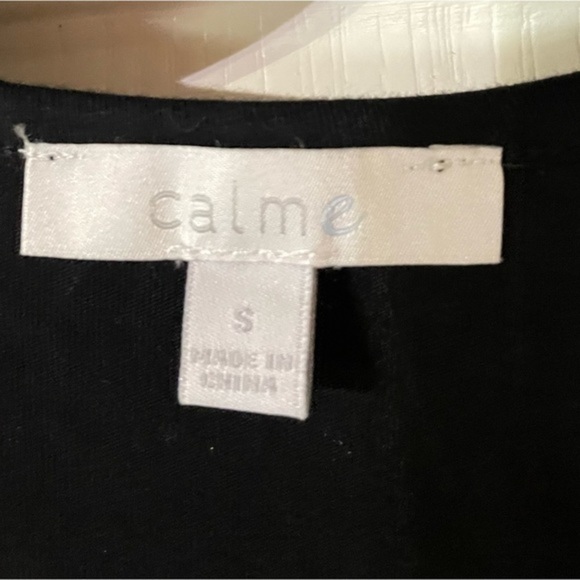 JOHNNY WAS CALME black racer back knit maxi dress - Picture 3 of 10